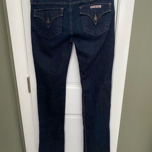 Hudson Carly Flap Straight Jeans 27 - EXCELLENT condition